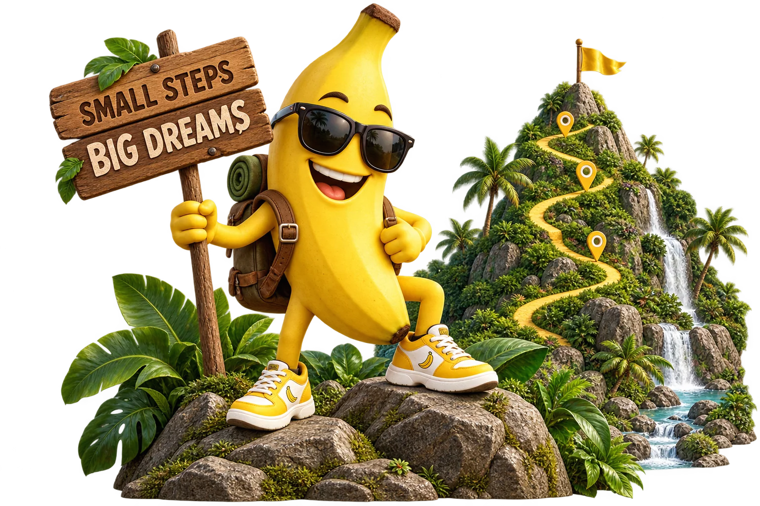 ROADMAP King Potassium character illustration